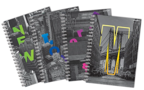 KOŁOZESZYT TOP 2000 CITY A5/100K KRATKA