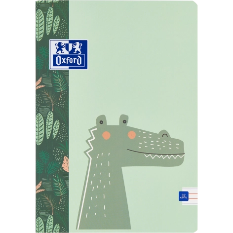 ZESZYT OXFORD KIDS A5/32K LINIA PODWÓJNA KOLOROWA