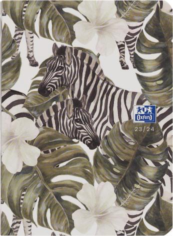 KALENDARZ SZKOLNY OXFORD TROPICS 12X18 2023/24