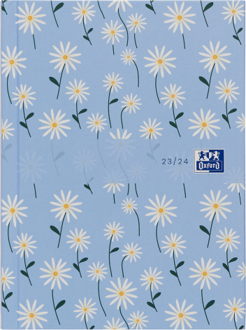 KALENDARZ SZKOLNY OXFORD FLOWERS 12X18 2023/24