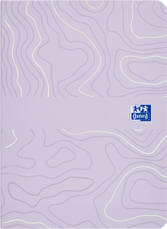 KALENDARZ SZKOLNY OXFORD RAINBOW 12X18 2023/24