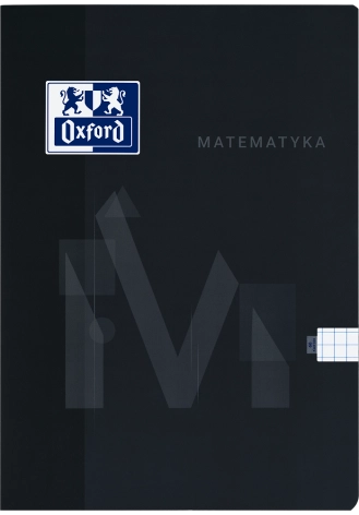ZESZYT OXFORD MATEMATYKA A5/60K KRATKA Z MARGINESEM