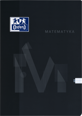 ZESZYT OXFORD MATEMATYKA A4/60K KRATKA Z MARGINESEM