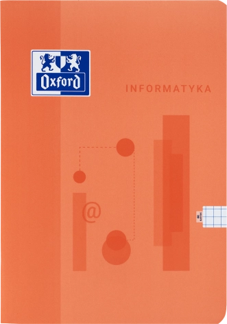 ZESZYT OXFORD INFORMATYKA A5/60K KRATKA Z MARGINESEM