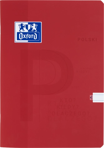 ZESZYT OXFORD J.POLSKI A5/60K LINIA Z MARGINESEM