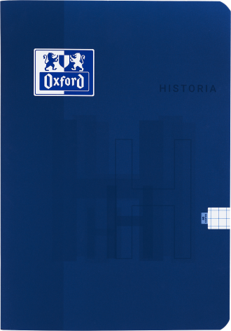ZESZYT OXFORD HISTORIA A5/60K KRATKA Z MARGINESEM