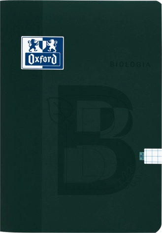 ZESZYT OXFORD BIOLOGIA A5/60K KRATKA Z MARGINESEM