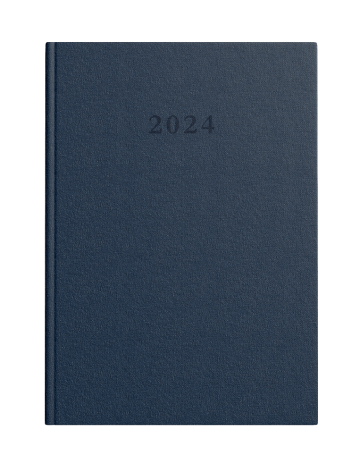 KALENDARZ TOP 2000 STANDARD 2024 A5 DZIENNY GRANATOWY