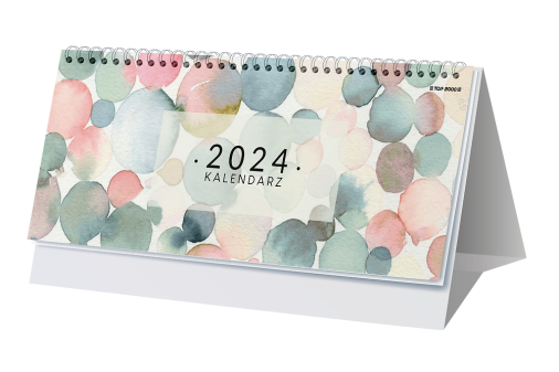 KALENDARZ TOP 2000 BIURKOWY 2024 TYGODNIOWY POZIOMY