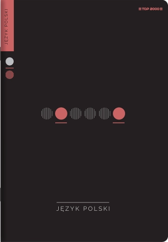 ZESZYT TOP 2000 JĘZYK POLSKI ZE ŚCIĄGAMI A5/60K