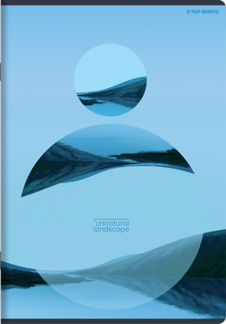ZESZYT TOP 2000 UNNATURAL LANDSCAPE A5/32K KRATKA Z MARGINESEM
