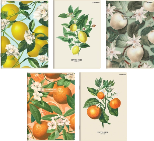 ZESZYT TOP 2000 SUMMER HARVEST CLUB A5/60K KRATKA Z MARGINESEM