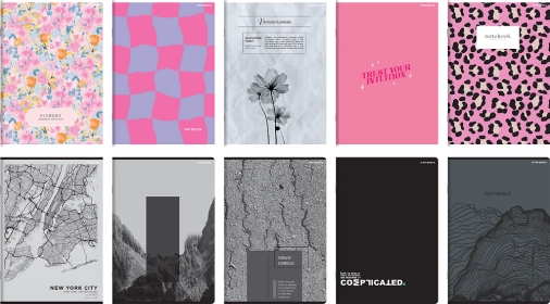 ZESZYT TOP 2000 MEGAMIX A5/60K KRATKA Z MARGINESEM mix 1