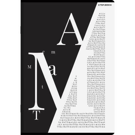 ZESZYT TOP 2000 MEGAMIX A5/60K MATEMATYKA