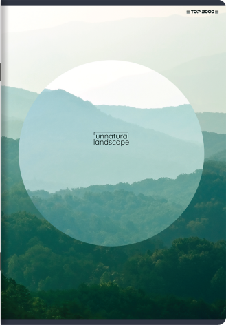 ZESZYT TOP 2000 UNNATURAL LANDSCAPE A5/32K LINIA Z MARGINESEM
