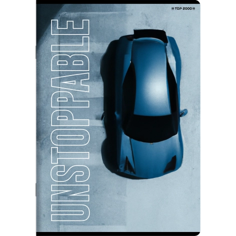 ZESZYT TOP 2000 BASIC A5/16K LINIA PODWÓJNA KOLOROWA