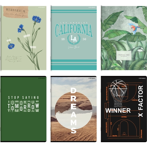 ZESZYT TOP 2000 BASIC A4/60K KRATKA Z MARGINESEM