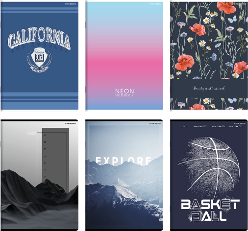 ZESZYT TOP 2000 BASIC A4/96K KRATKA Z MARGINESEM