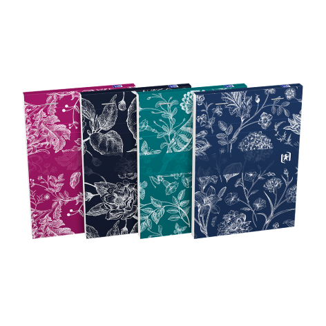 BLOK NOTATNIKOWY OXFORD ROMANCE A6/80K LINIA