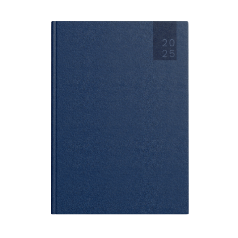 KALENDARZ ROCZNY 2025 TOP 2000 BASIC A5 DZIENNY GRANATOWY