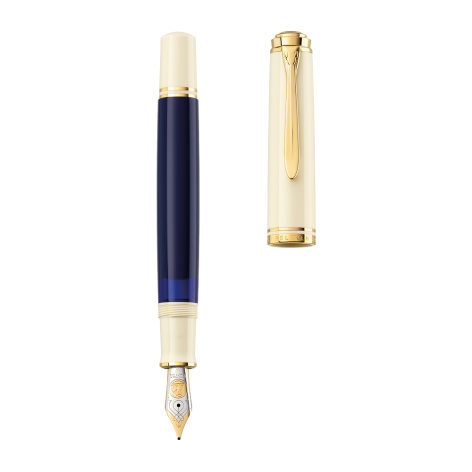 PIÓRO WIECZNE PELIKAN SOUVERAN M800/M CREAM BLUE