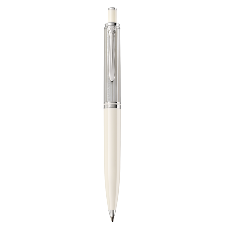 DŁUGOPIS PELIKAN SOUVERAN K405 SILVER-WHITE