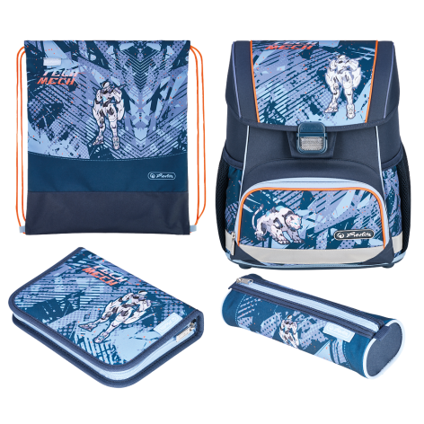 ZESTAW: TORNISTER HERLITZ LOOP PLUS TECHMED