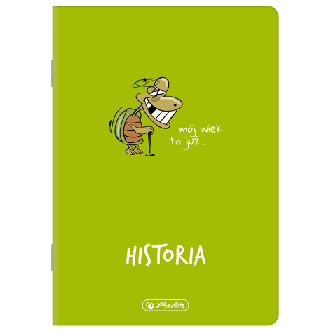 ZESZYT HERLITZ ECO PP HISTORIA A5/60K KRATKA
