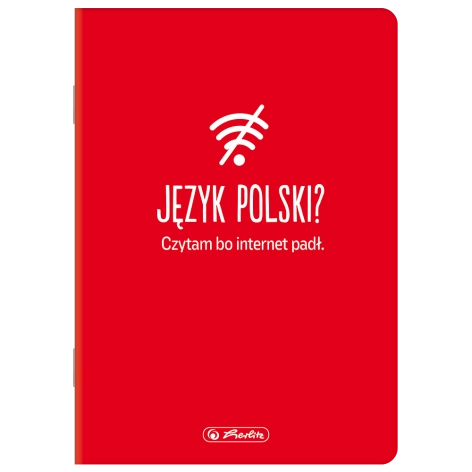 ZESZYT HERLITZ JĘZYK POLSKI A5/60K LINIA
