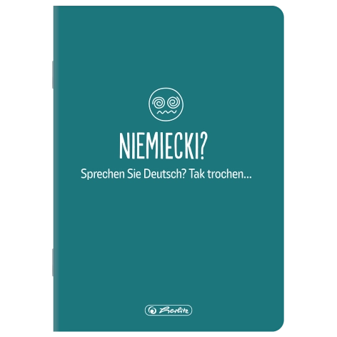 ZESZYT HERLITZ JĘZYK NIEMIECKI A5/60K KRATKA