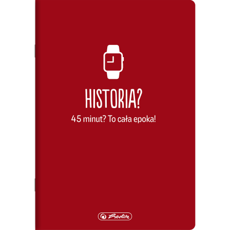 ZESZYT HERLITZ HISTORIA A5/60K KRATKA