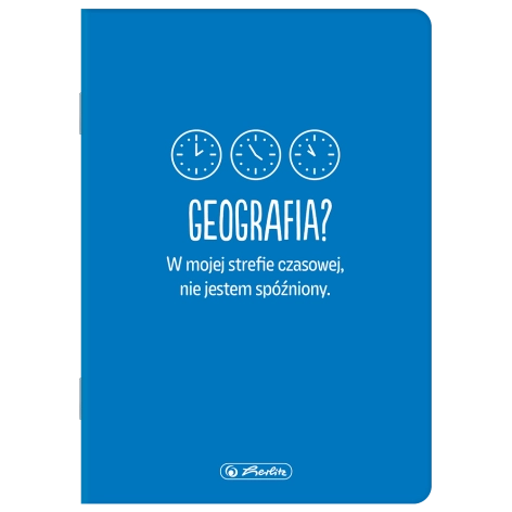 ZESZYT HERLITZ GEOGRAFIA A5/60K KRATKA