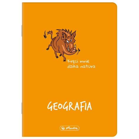 ZESZYT HERLITZ ECO PP GEOGRAFIA A5/60K KRATKA