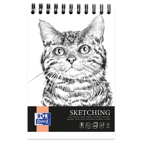 BLOK OXFORD ARTISTIC SZKICOWY A5/80K 90G SPIRALA