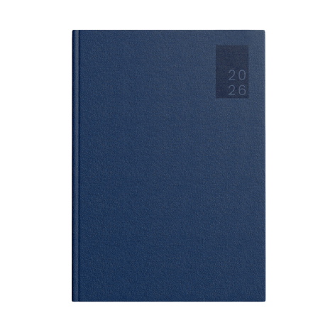 KALENDARZ TOP 2000 BASIC 2026 A5 DZIENNY GRANATOWY