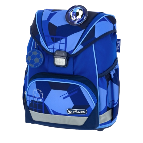 TORNISTER HERLITZ ULTRALIGHT PLUS BLUE GOAL