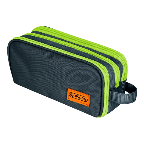 PIÓRNIK POTRÓJNY Z UCHWYTEM HERLITZ NEON KIWI