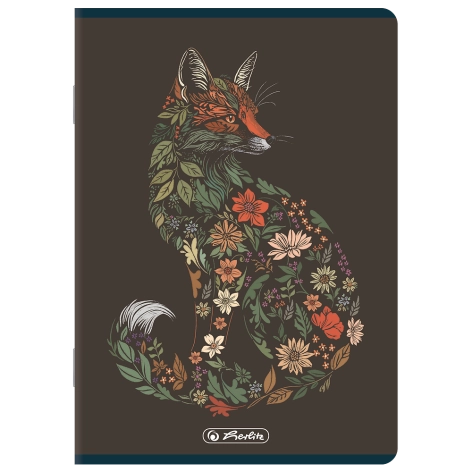 ZESZYT HERLITZ PREMIUM FLORIMALS A5/60K KRATKA Z MARGINESEM