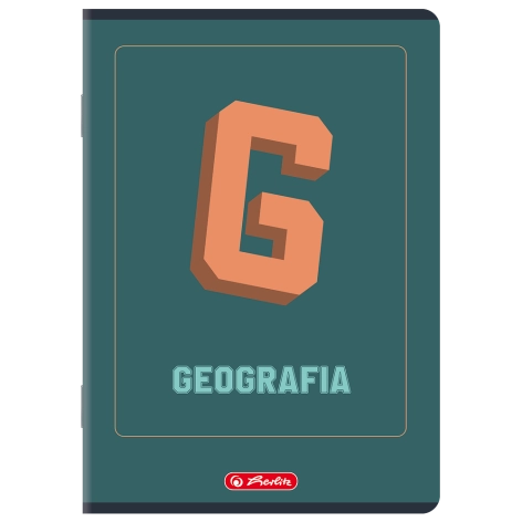 ZESZYT HERLITZ MIX A5/60K KRATKA GEOGRAFIA