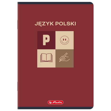 ZESZYT HERLITZ MIX A4/60K LINIA JĘZYK POLSKI