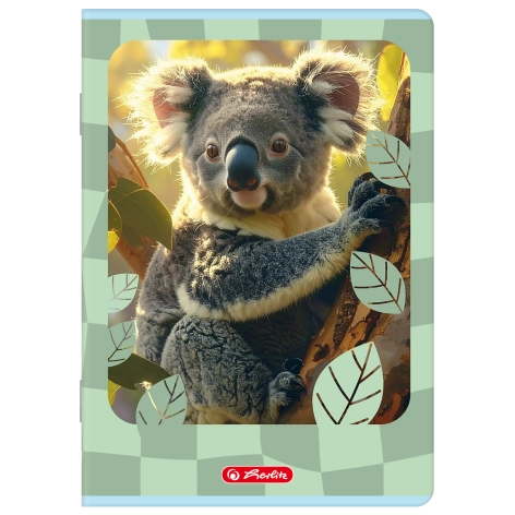 ZESZYT HERLITZ STANDARD ANIMALS A5/16K KRATKA