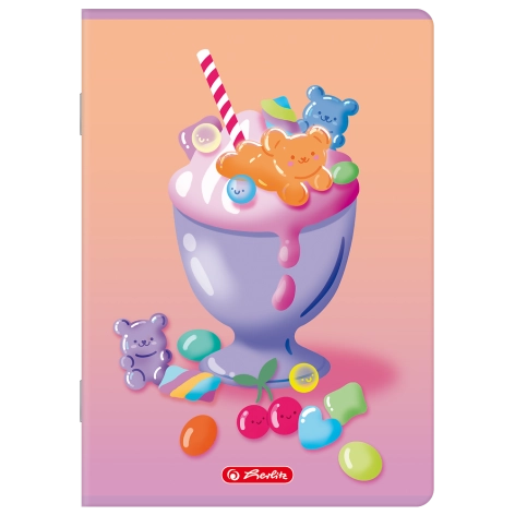 ZESZYT HERLITZ STANDARD JELLY A5/32K KRATKA Z MARGINESEM