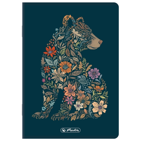 ZESZYT HERLITZ PREMIUM FLORIMALS A5/32K LINIA Z MARGINESEM