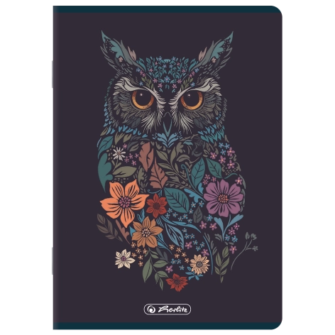 ZESZYT HERLITZ PREMIUM FLORIMALS A5/60K LINIA Z MARGINESEM