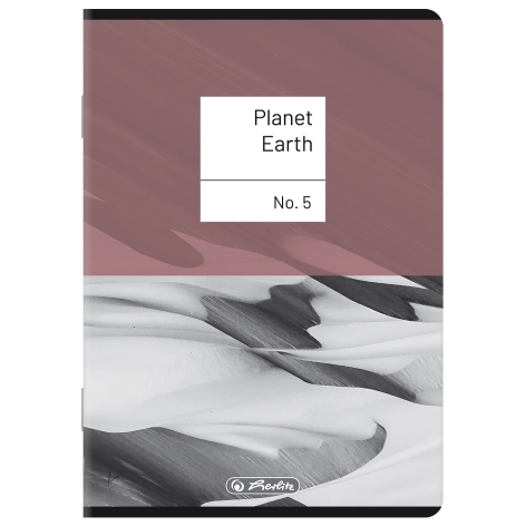 ZESZYT HERLITZ PREMIUM EARTH A4/80K KRATKA Z MARGINESEM