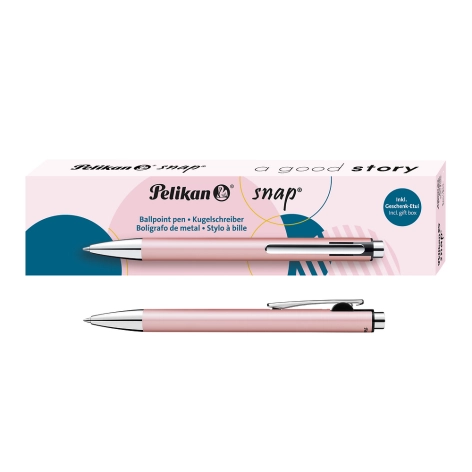 DŁUGOPIS PELIKAN SNAP K10 METALLIC ROSE