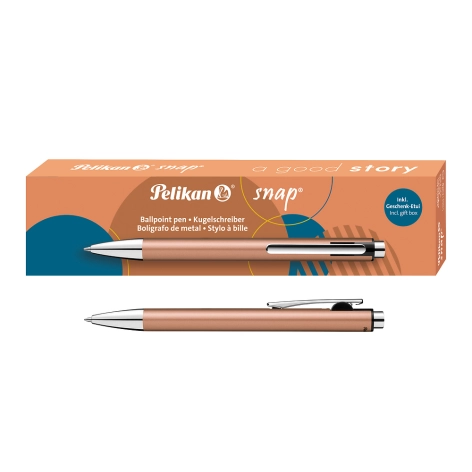 DŁUGOPIS PELIKAN SNAP K10 METALLIC COPPER