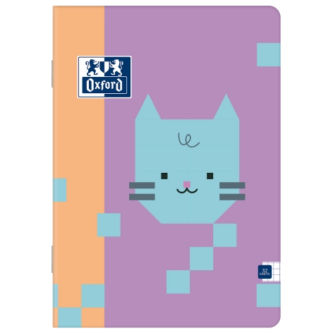 ZESZYT OXFORD ZOO BLOCKS A5/32K KRATKA