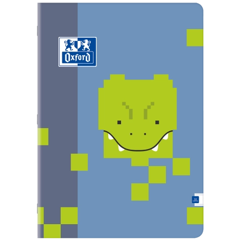 ZESZYT OXFORD ZOO BLOCKS A5/32K LINIA Z MARGINESEM