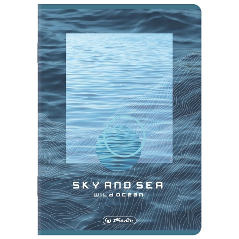 ZESZYT HERLITZ PREMIUM SOLARPUNK A5/80K LINIA Z MARGINESEM